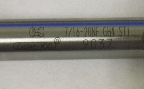OSG 31401908 7/16" - 20 Sti Gh4 3Fl Ticn Spiral Point Gun Tap Qty. 1