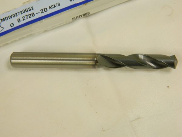 SUMITOMO SC Screw Machine Length Drill Bit: 0.1063″ Dia, 135 ° 5UHY008