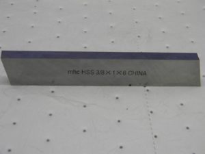 Tool Bit Blank 3/8″ Width 1″ Height, 6″ OAL M2 HSS , Rectangle 361-0110