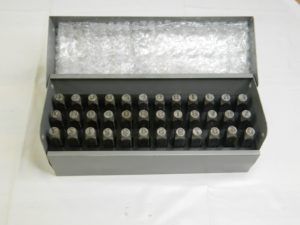 C.H. HANSON 36 Piece, 1/4″ Character Steel Stamp Set HD Letters & Figures 21628