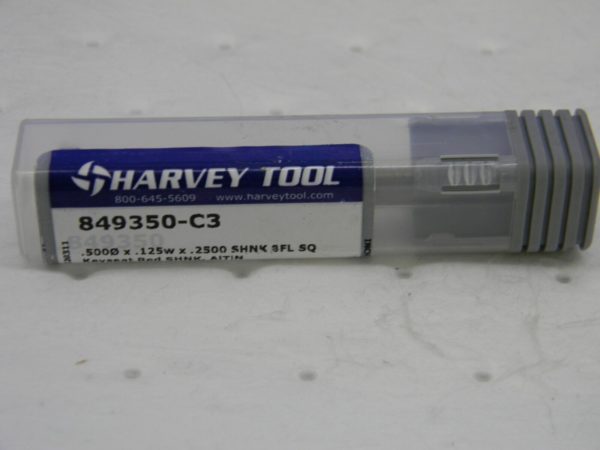 HARVEY TOOL 1/2″ x 1/8″ x 1/4″ , Straight-Tooth Woodruff 849350-C3