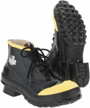 Honeywell Ranger 6" HD Men's Rubber Steel Toe Work Shoes Black Size 10 R1141-10