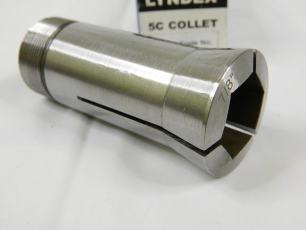 LYNDEX 7/8 Inch 5C Hex Collet Steel, 0.0031 Inch TIR 530-056