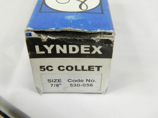 LYNDEX 7/8 Inch 5C Hex Collet Steel, 0.0031 Inch TIR 530-056