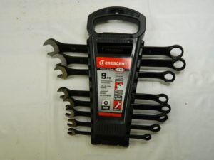 CRESCENT Combination Wrench Set 8pc 8mm-19mm excluding (14mm) incomplete CCWS9BM