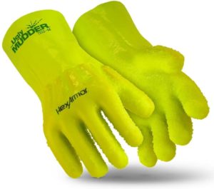 2 PAIRS Ugly Mudder 13" Chemical Resistant Gloves PVC/Nitrile XL 7212-XL