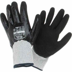 BOSS 2pair Cut Resistant Gloves XL ANSI Cut A3 Nitrile Polyethylene 1CF7005X