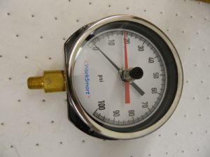 WorkSmart Pressure gauge 100PSI WS-PE-205
