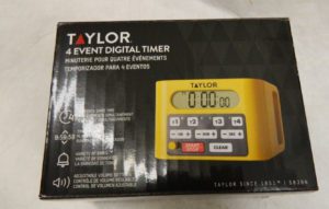 Taylor 4 Event Digital Timer 5839N