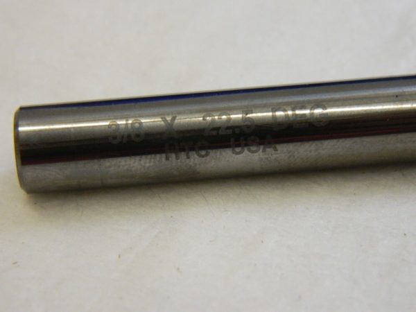 HARVEY TOOL Chamfer Mill: 2 Flutes, Solid Carbide 72523-C3