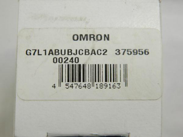 Omron 4 Pin Enclosed Power Relay, 30 A Qty 2 G7L-1A-BUBJ-CB