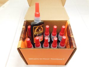 BOX of 10 GorillaPro AT150 Threadlocker Red Liquid (50ml Bottle) 10008080