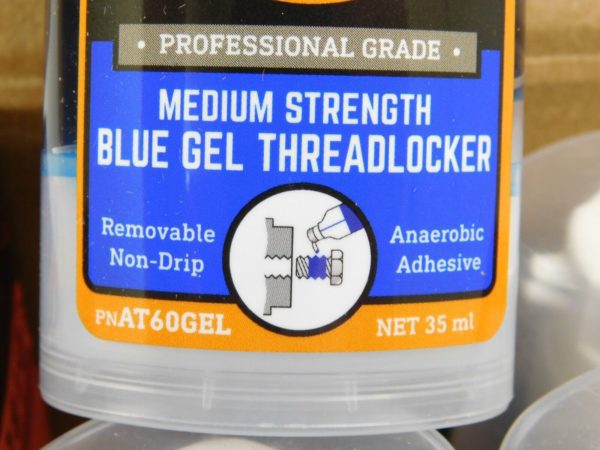 BOX of 6 GorillaPro AT60GEL Threadlocker Blue Gel (35ml Pump Bottle) 10008073