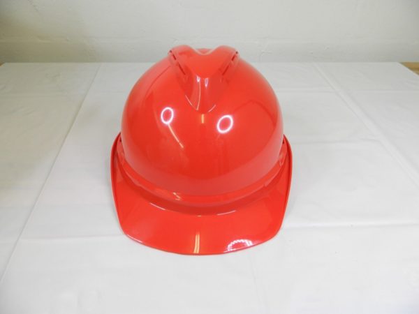MSA Hard Hat Impact Resistant, Vented, Type 1, Class C, 6-Point Qty 4 10034031