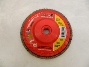 CGW ABRASIVES Flap Disc: 5/8-11 Hole 60 grit qty 10 30144