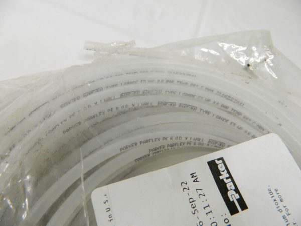 Parker 6mm OD, Approximatley 100' Long, Polyethylene Tube E-6X1-0100