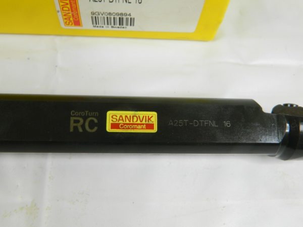 SANDVIK COROMANT Indexable Boring Bar 32mm Min Bore, LH A25T-DTFNL 16 5722451