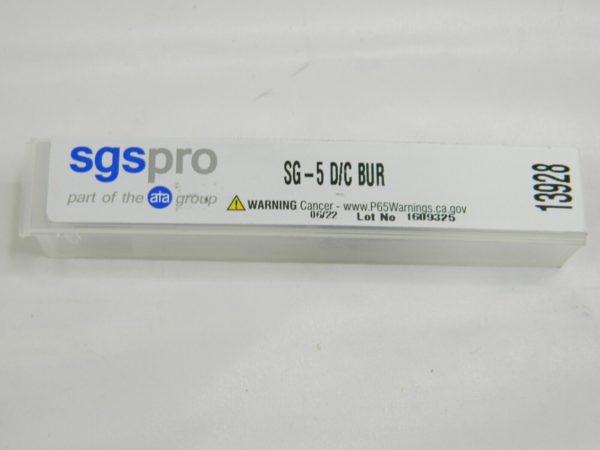 SGS PRO Abrasive Bur: SG-5, Tree 1/4″ Shank 13928