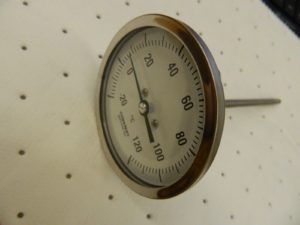 Ashcroft EI 3" Bimetal Thermometer -20-120C 30EI60E060-20/120C-XNH