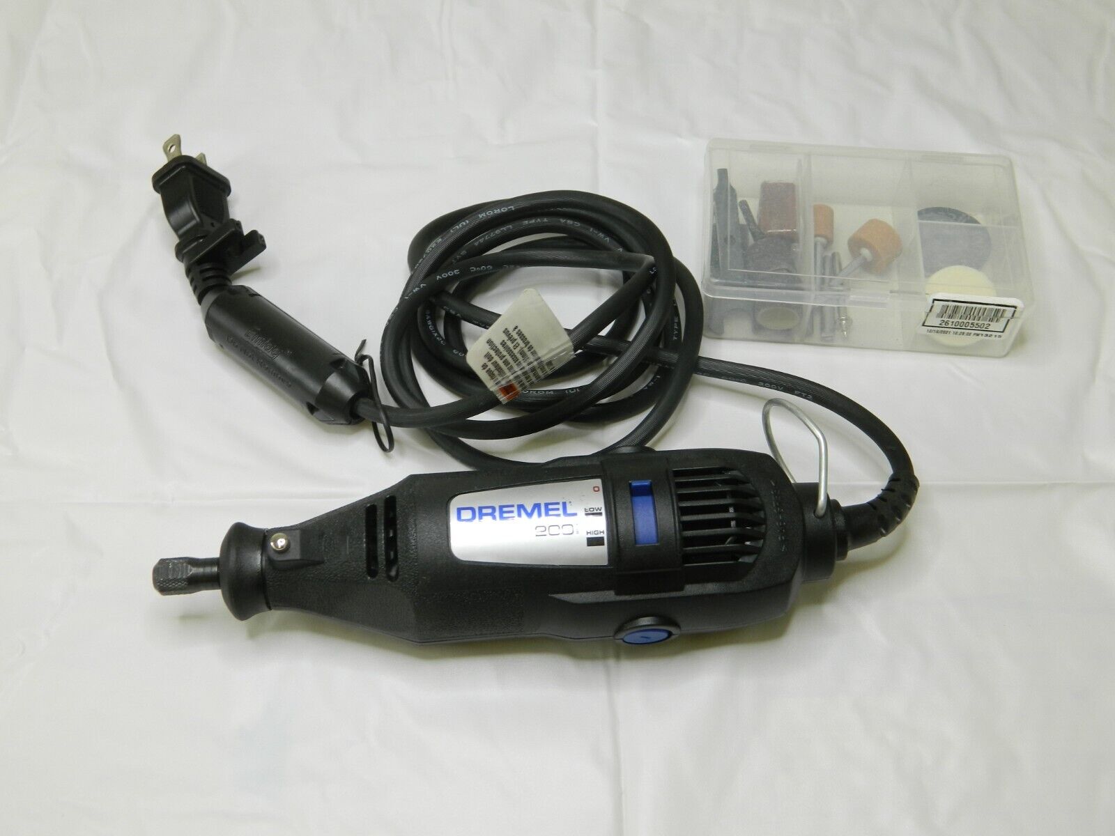 Dremel 120 Volt Electric Rotary Tool Kit 200-1/15 Incomplete