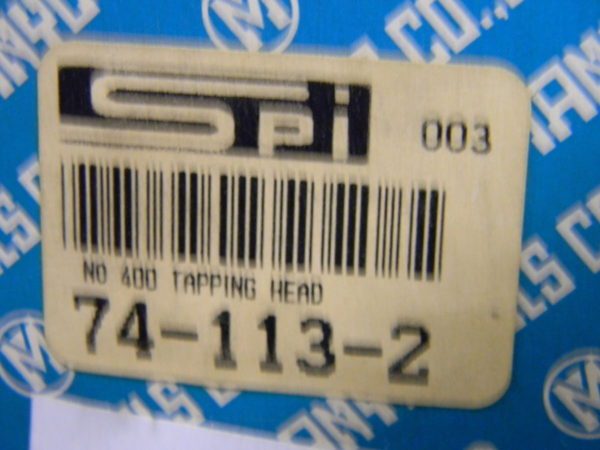 SPi 1-1/2" Straight Shank Tapping Head #74-113-2