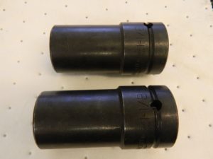 WRIGHT TOOL & FORGE Impact Socket qty 2 8936