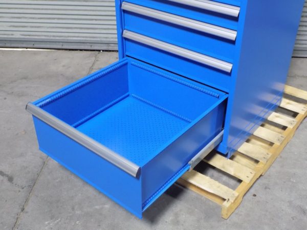 Champion Modular Storage Cabinet Tool Box 12 Drawer 59" x 28" x 28" Steel Blue