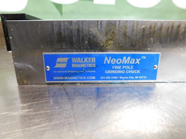 Walker NeoMax Fine Pole Rectangular Permanent Chuck 12" x 6" x 2.79" CP0612C2