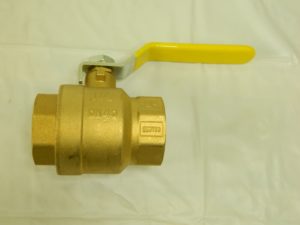 CONTROL DEVICES 2-Way Manual Ball Valve: 1-1/2″ Pipe, Full Port BVP15P15-0AA