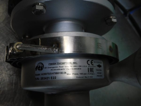 Finish Thompson Centrifugal Pump 3Hp 208-460V 152GPM 2x1-1/2" PARTS/REPAIR