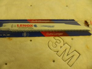 LENOX Reciprocating Saw Blade qty 5 Bi-Metal 20582956R