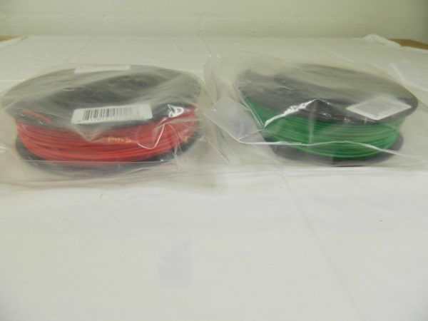 MakerBot 3D Printing Filament ABS True Green & Red Spools 1.75mm 0.5 kg Each