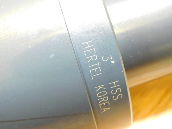 HERTEL Taper Shank Drill Bit 5MT 3" Diam X 118 ° Point X 21-3/4" OAL 89324347