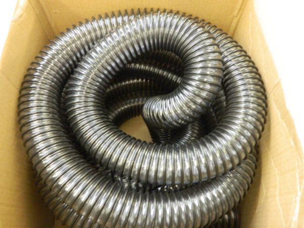 FLEXAUST Vacuum Duct Hose: Polyvinylchloride, 2-1/2″ ID 3504025000