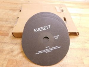 Everett 12" x .093" x 1-1/4" Cut Off Wheels GTK7FG Box of 10 80074446