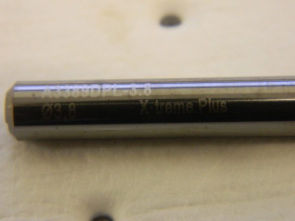 walter titex ‎3.8 mmx 6 mmx 36 mm 2xD Fl round Carbide Drill 5337011