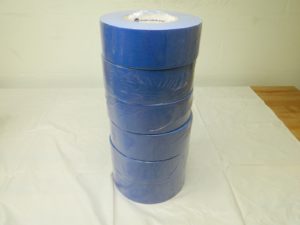 Intertape Flatback Paper High Temp Splicing, Blue, 2" x 60 YDS Qty 6 Rolls PS16