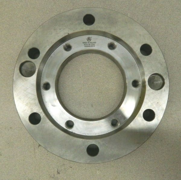 BISON Lathe Chuck Adapter Back Plate: 16″ Chuck, for Self-Centering Chucks