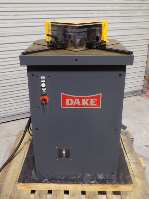 Dake Hydraulic Sheet Metal Notcher 4 Ga. Capacity 4 HP 220v 3 Ph 960400 Damage