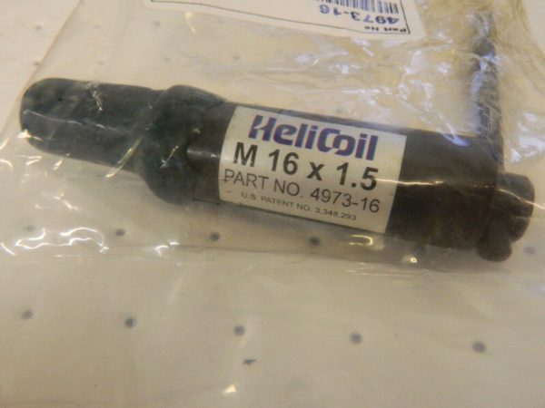 HELI-COIL Thread Insert Hand Installation Tool: M16 x 1.50, Insert Tool 4973-16