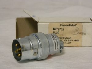 Russellstoll Pin and Sleeve Receptacles DuraTite and Ever-Lok Series 8715