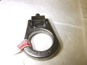 Jergens SS Forged Center Pull Hoist Ring 5000Lb Capacity M20x2.5 Thread 23968-SS
