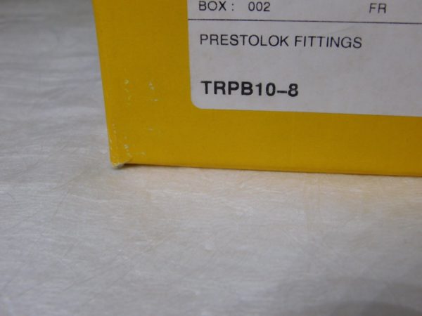 Parker Prestolok Brass Fitting TRPB 10mmx8mm Tube End Reducer Qty-8 TRPB10-8