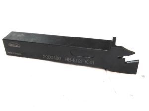 Hertel Indexible Cutoff Toolholder 21mm Max DOC 25mm Shank Dia RH 5”L 2000477