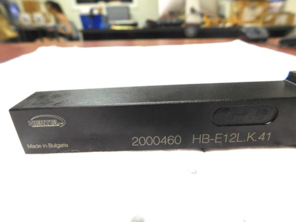 Hertel Indexible Cutoff Toolholder 21mm Max DOC 25mm Shank Dia RH 5”L 2000477