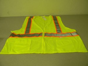3M Reflective 5 PT Breakway Yellow 4XL Hi Vis Safety Vest QTY 4 582-ET-LM-4XL