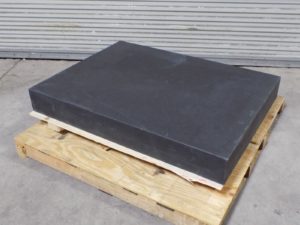 Granite Surface Inspection Plate 48" x 36" x 6" No Ledge Grade A Damaged