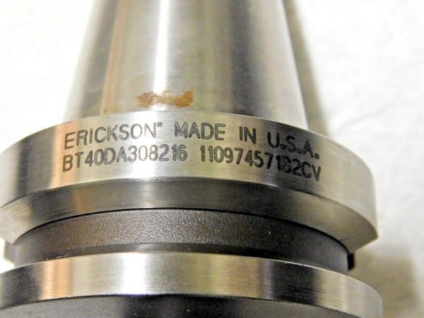 Erickson Double Angle Collet Chuck BT40 2.16" Projection BT40DA308216 1015739
