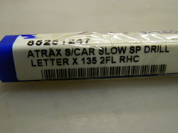 Atrax Screw Machine Length Drill Bit RH Cut Spiral 2 Flute 85251247