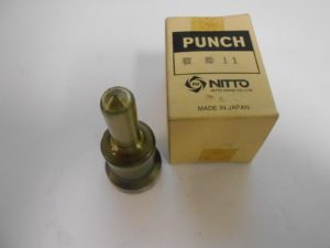 Nitto Kohki 11mm D-Punch for Portable Hydraulic Puncher DP11